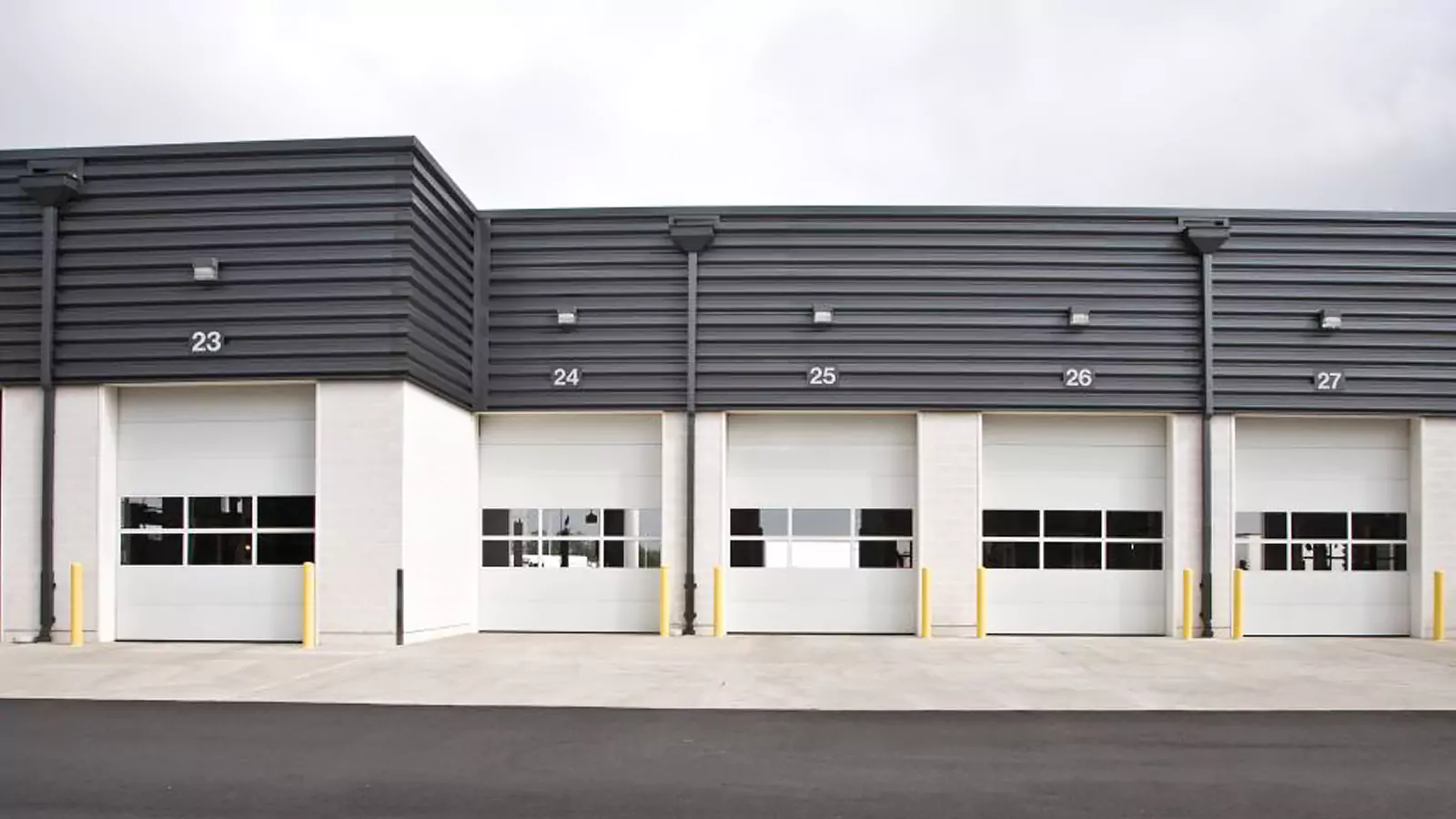 Sectional Steel Commercial Garage Doors